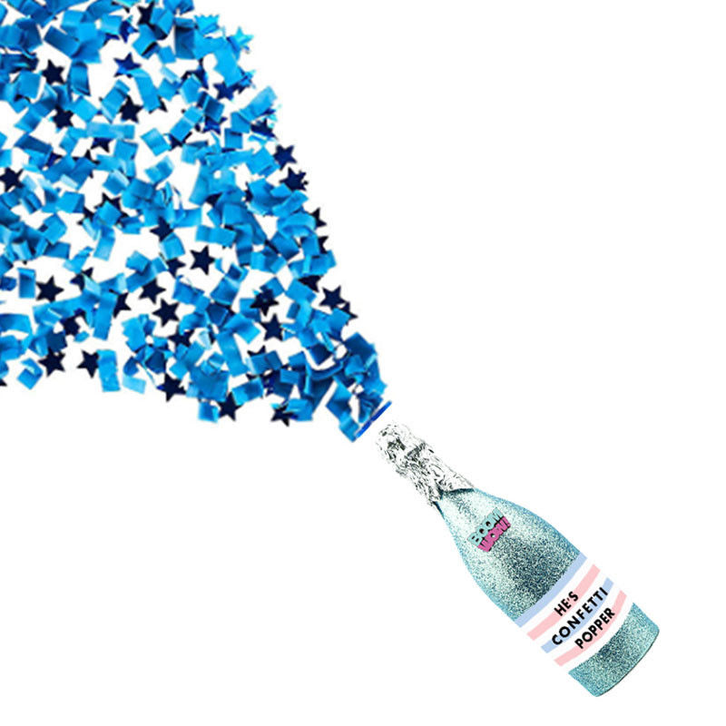 Beer Bottle 31.5*26.5*26.5cm Eco Friendly Confetti Cannon For Party